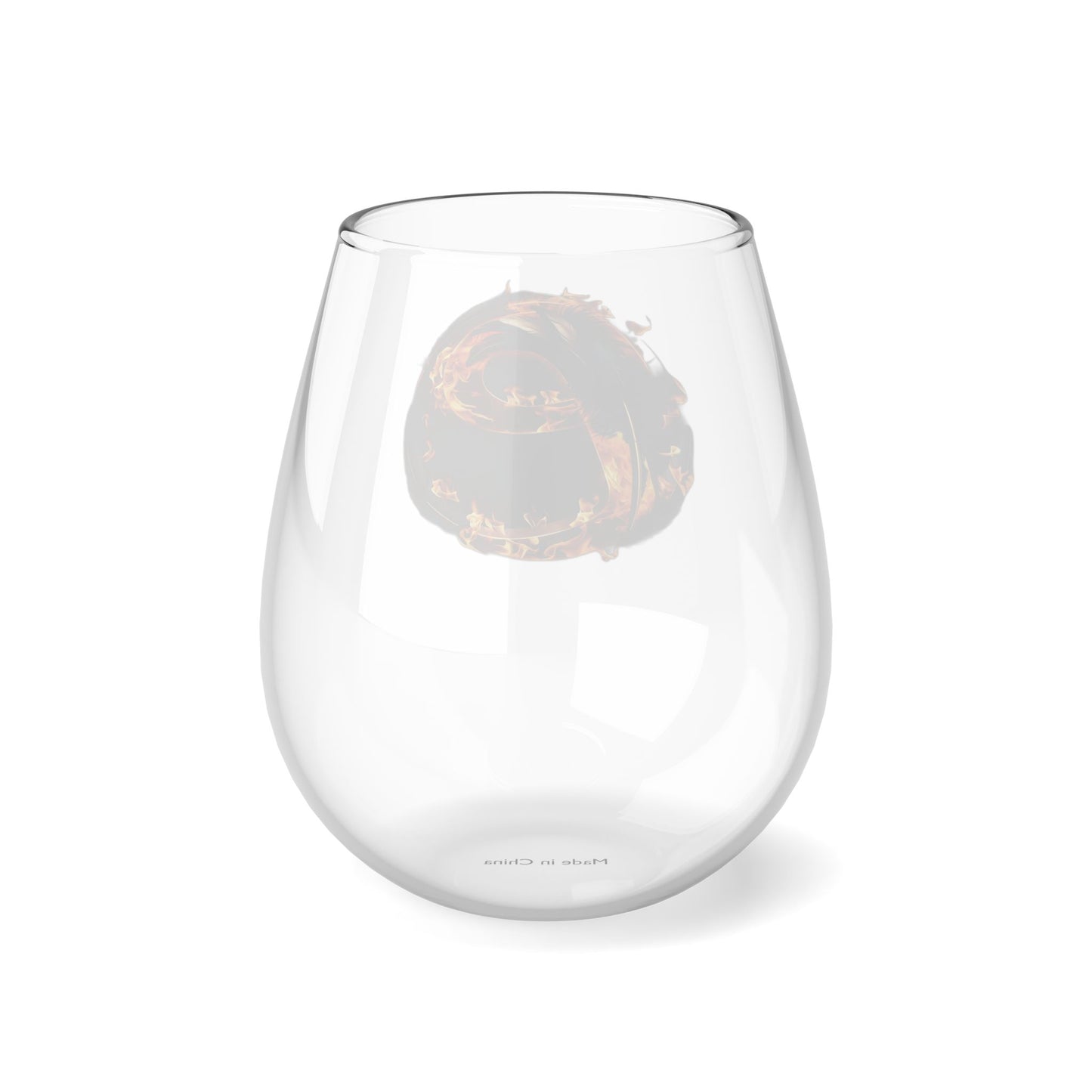 Phlaming P - Wine Glass