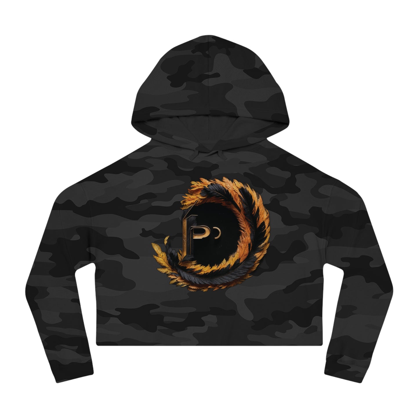 "Getting Burned Made Me Better" - Women’s Cropped Hooded Sweatshirt