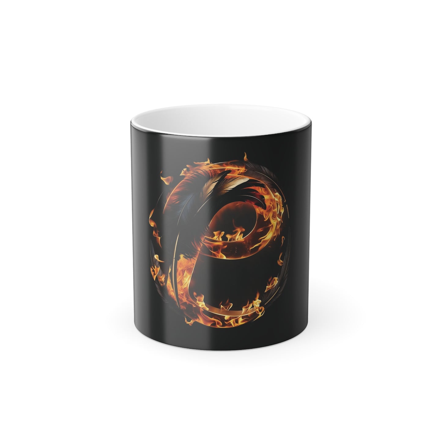 Coffee Mug - Set Your Day on Fire with Color Morphing 11oz Mug