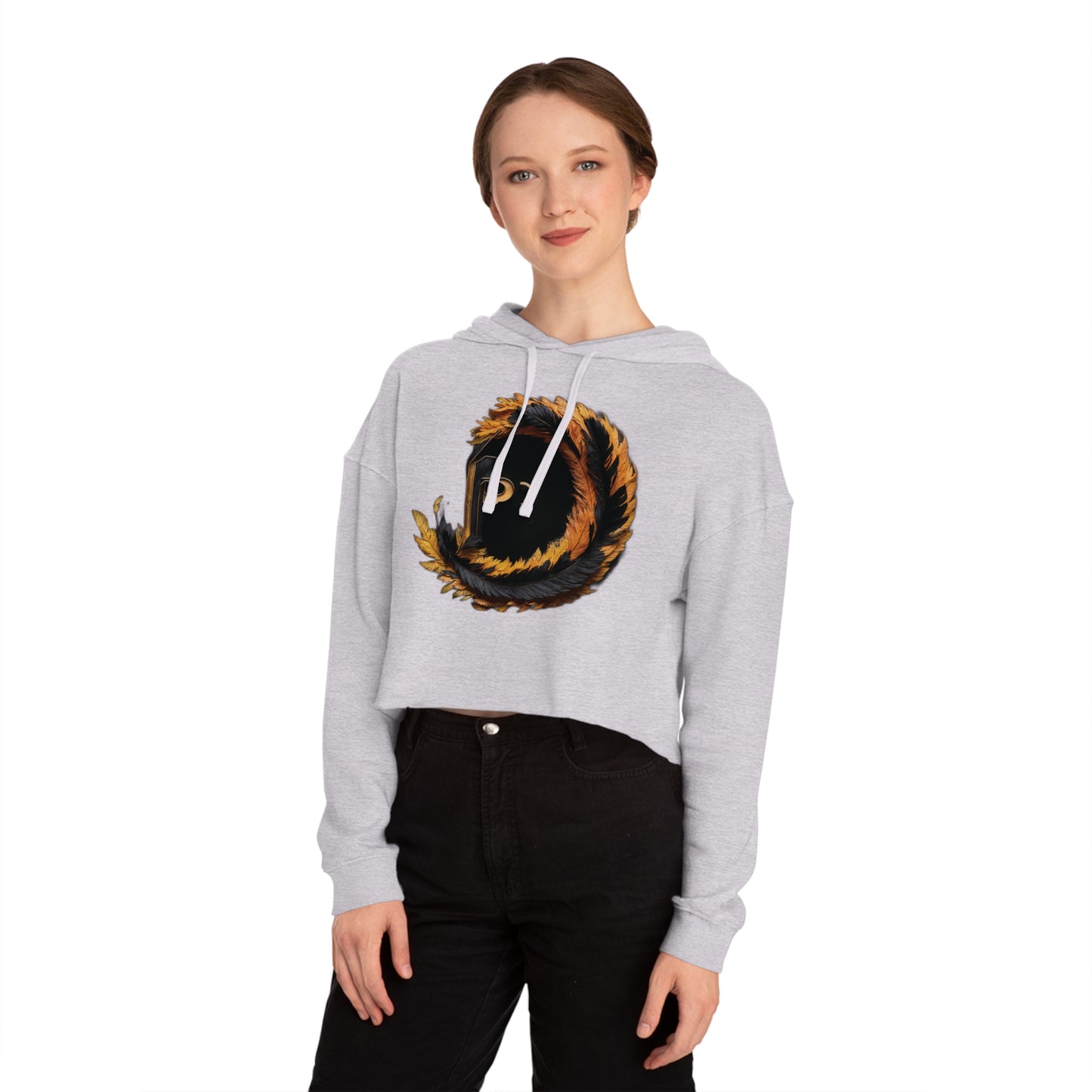 "Getting Burned Made Me Better" - Women’s Cropped Hooded Sweatshirt