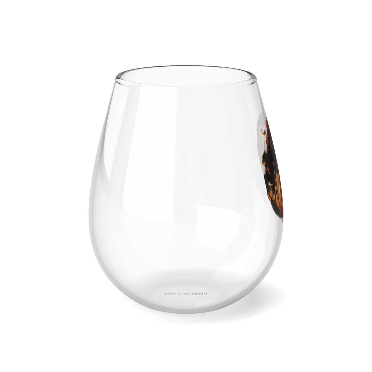Phlaming P - Wine Glass