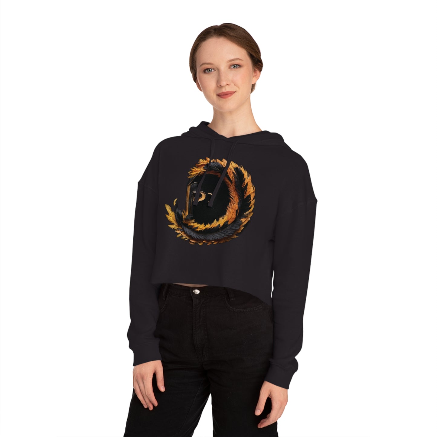 "Getting Burned Made Me Better" - Women’s Cropped Hooded Sweatshirt