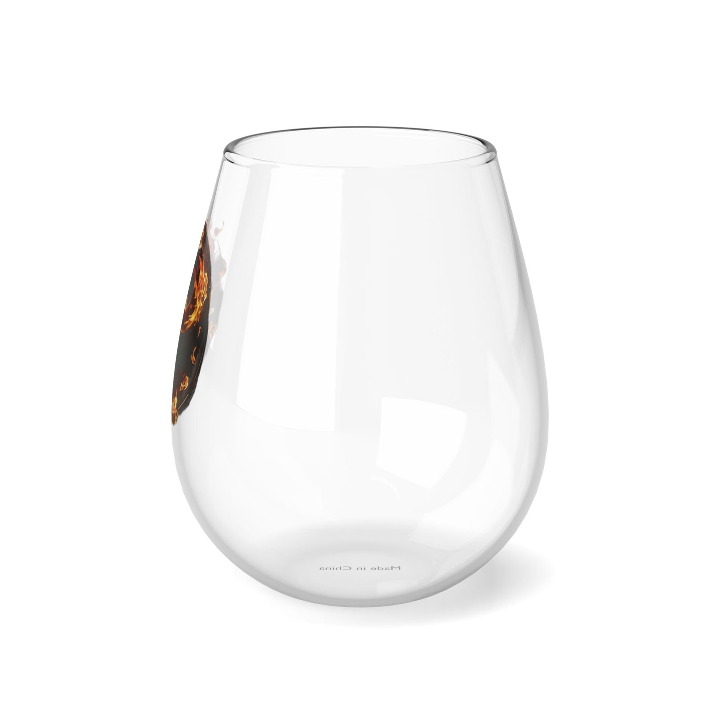 Phlaming P - Wine Glass