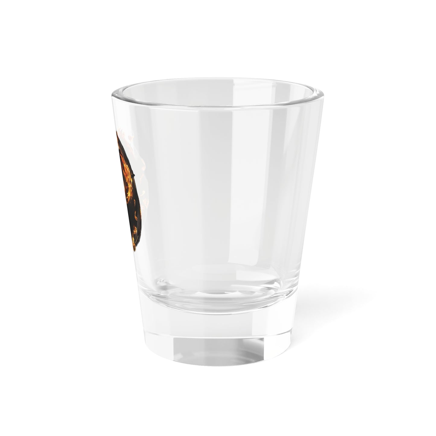 Phlaming P - Shot Glass | 1.5oz Barware for Collectors & Gifts