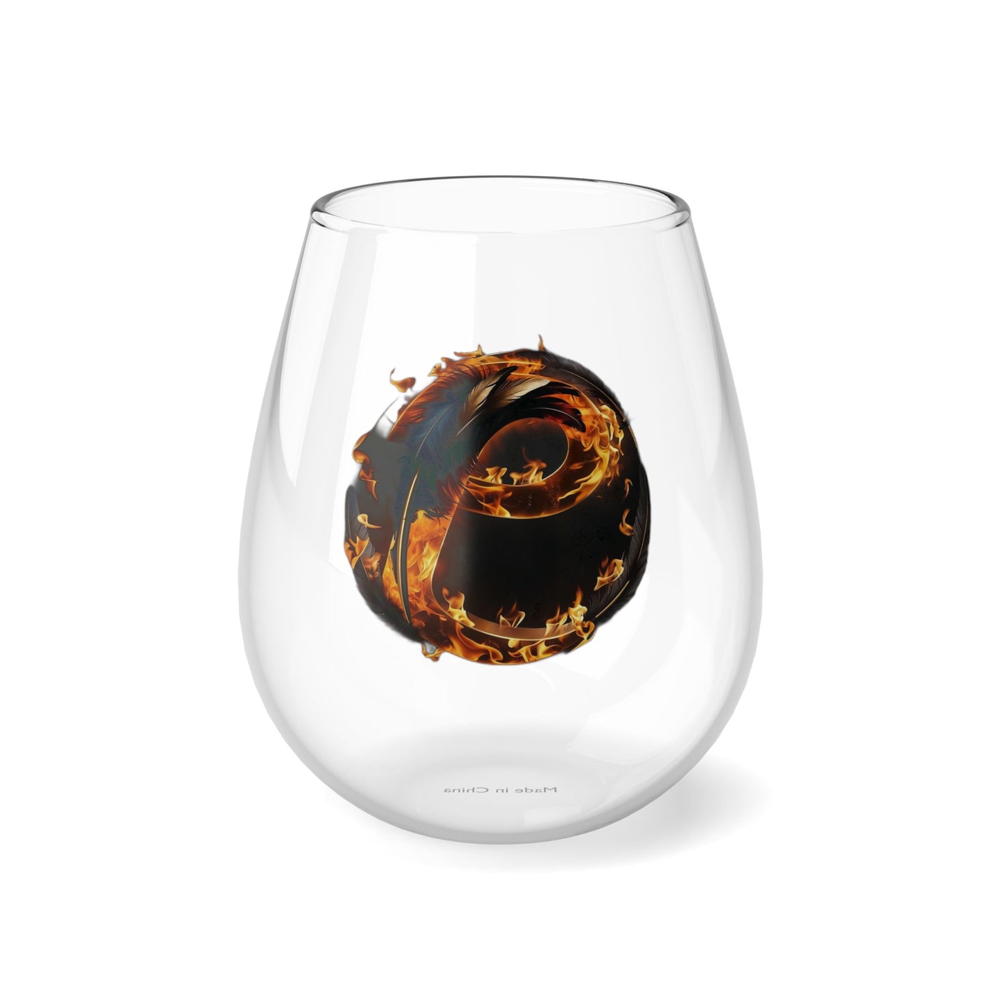 Phlaming P - Wine Glass